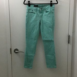 J. Crew toothpick ankle jeans size 27