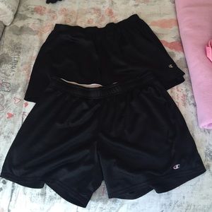 Champion Black Shorts