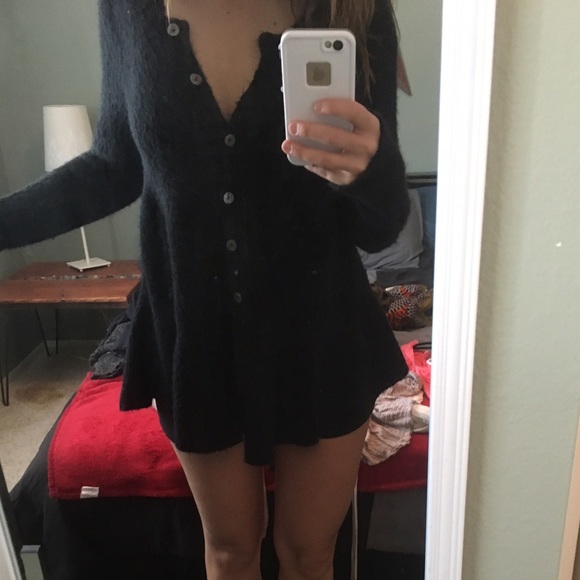 Free People Sweaters - Free People Black Sweater