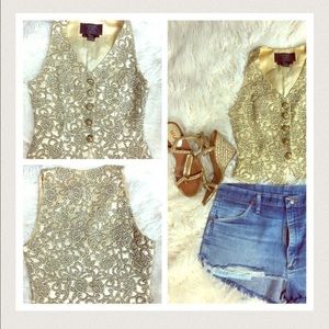 💥SALE💥Carmen Valvo Marc Vest