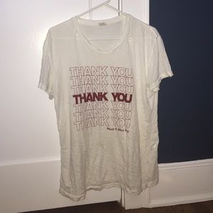 Brandy Melville "Thank You" T-Shirt