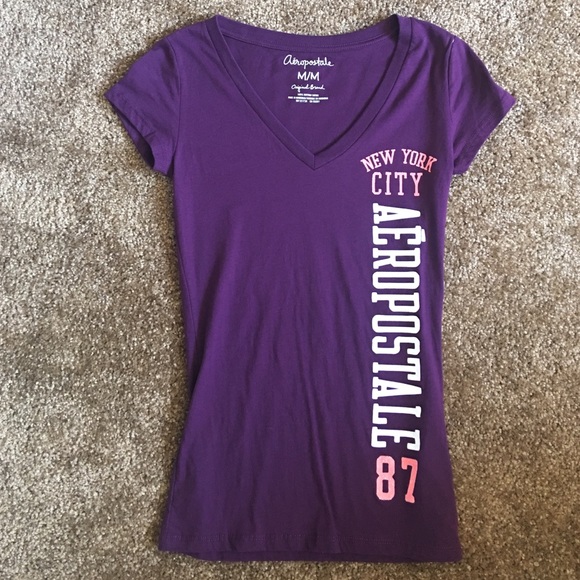 Purple Aéropostale t-shirt