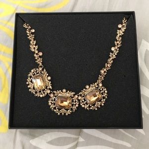 Bronze statement necklace