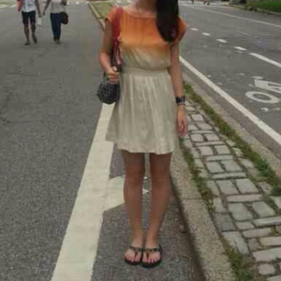 Ombre silk dress - Picture 2 of 3