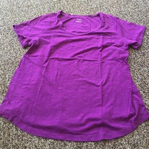 Short sleeve crew neck tee