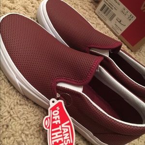 Classic Vans Leather Slip-On