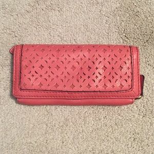 Pink Fossil Wallet