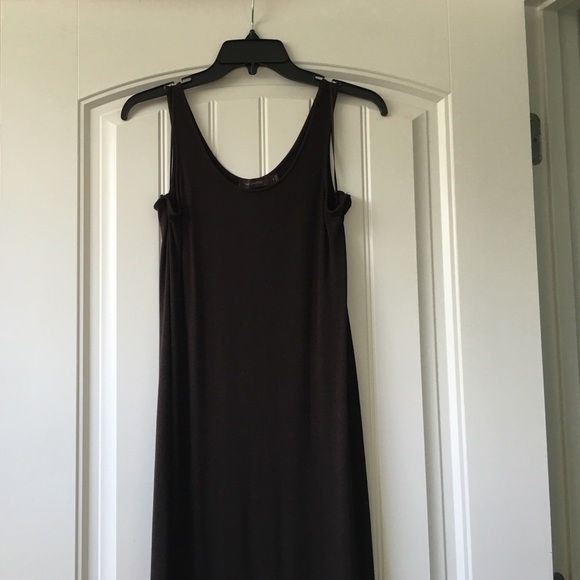 Limited chocolate brown maxi dress