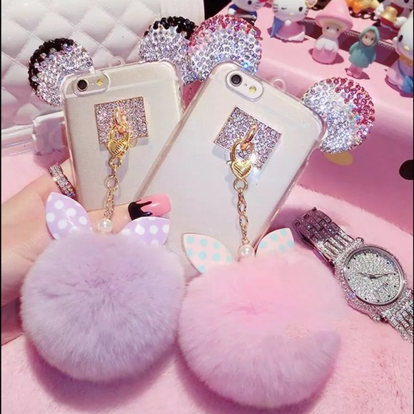 💕COMING SOON💕 Bling Mickey Ears iPhone Case