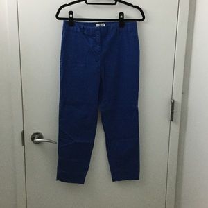 Vineyard vines blue cropped pants size 4