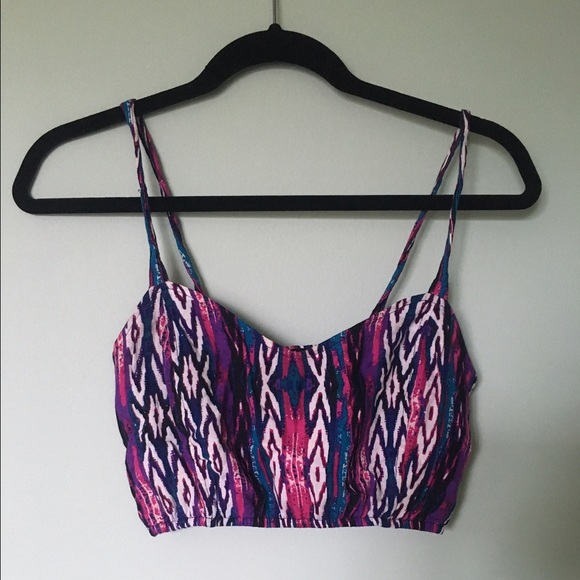 Multi-Colored Crop Top
