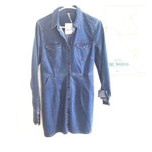 Free people denim dress