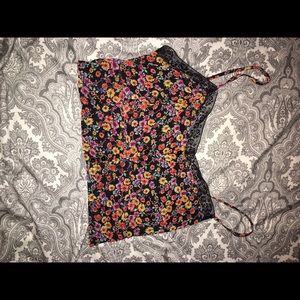 Floral crop top
