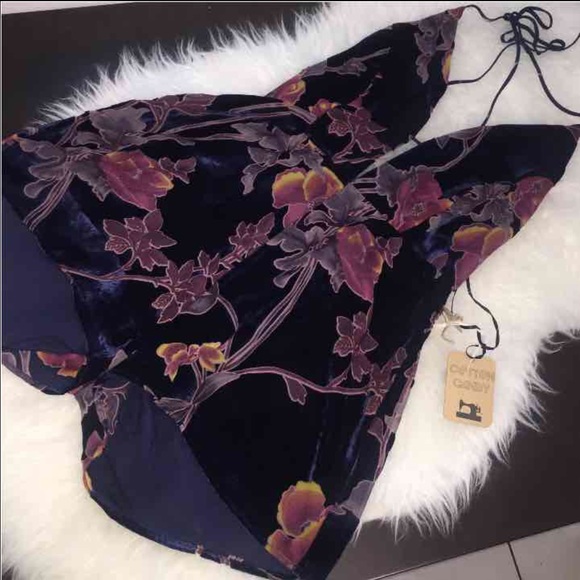 velvet romper