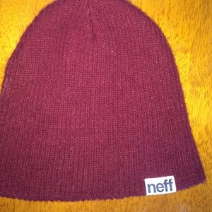 Maroon Neff Beanie