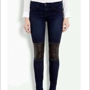 J Brand Leather Patch Klash Jeans