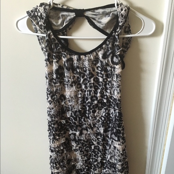 Patterned bodycon dress from Charlotte Russe