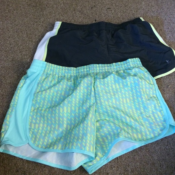 2 pairs of athletic shorts