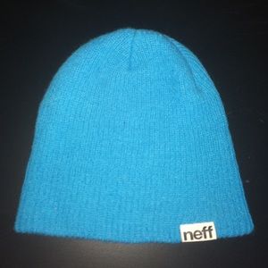 Teal Neff Beanie