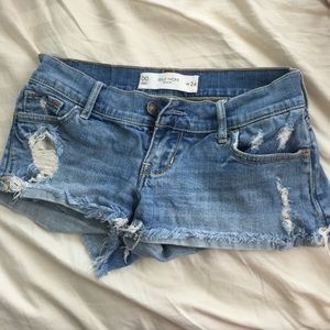 Jean shorts