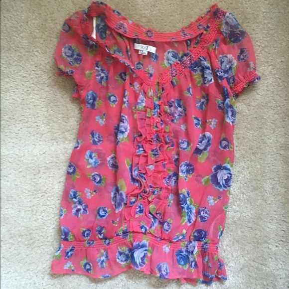 Forever 21 floral blouse