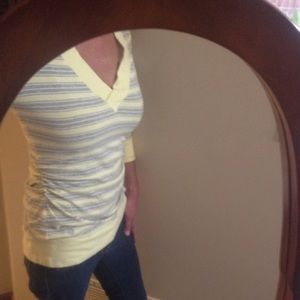 Guess Jeans V Neck Top