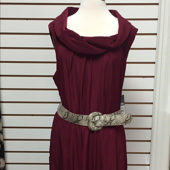 Donna Ricco Belted Dress