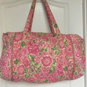Large Vera Bradley Duffel Bag.