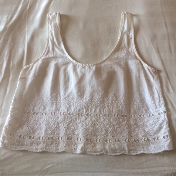 White tank top
