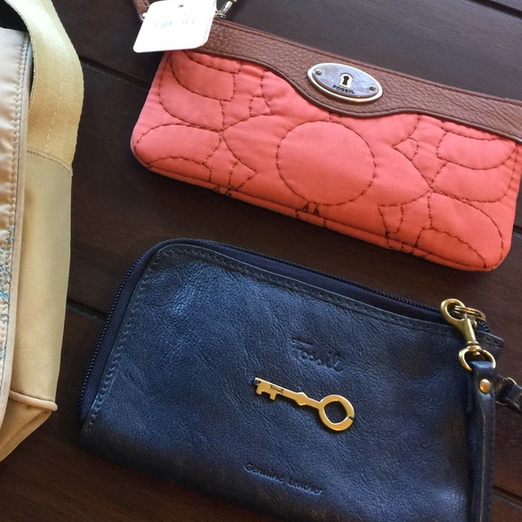 2 Fossil Wristlets