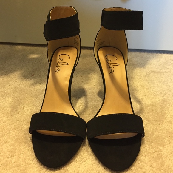 Black stilettos