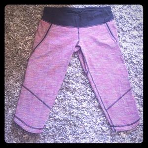 Lululemon crop running pants