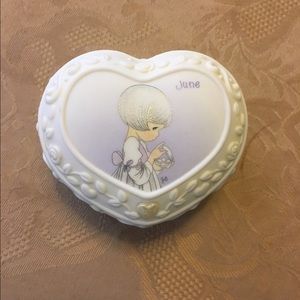 Precious Moments 'June' trinket box
