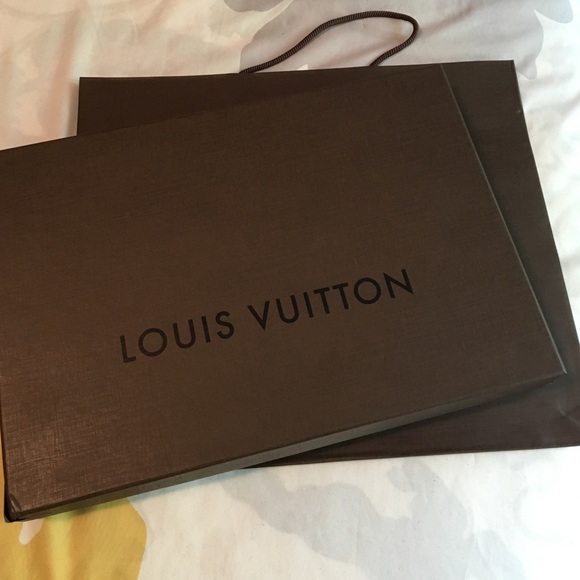 Louis Vuitton bag and box