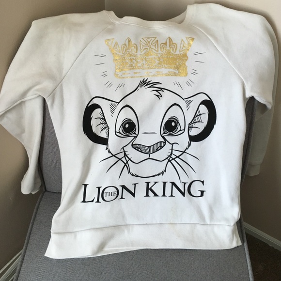 Lion King crewneck.