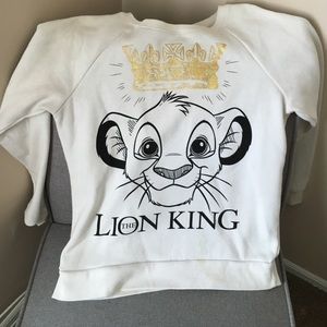 Lion King crewneck.