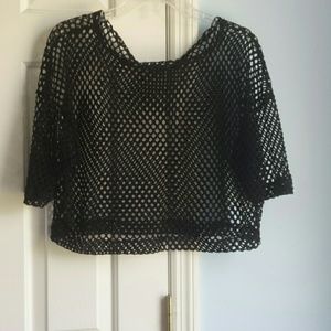 Mesh crop top