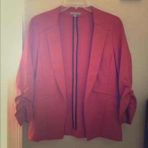 Charlotte Russe burnt orange blazer
