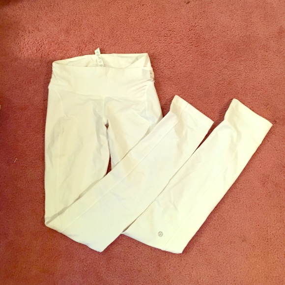 RARE white lululemon leggings!