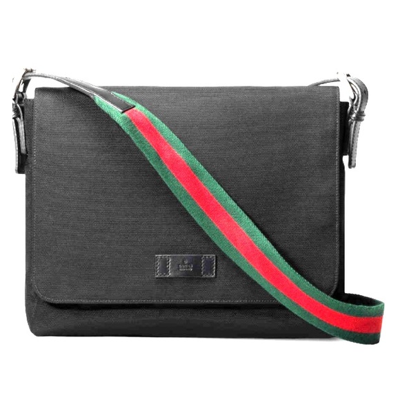 Gucci techno canvas tote