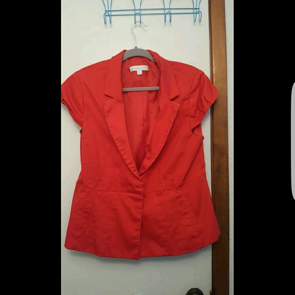 Red blazer