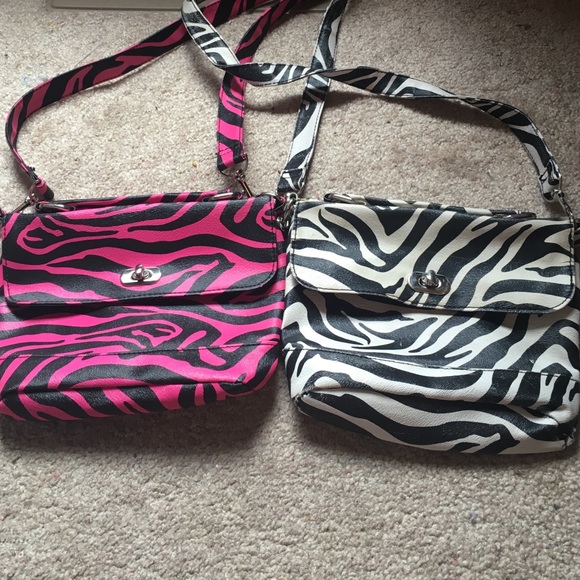 Bags Zebra Print Bags Bundle Poshmark