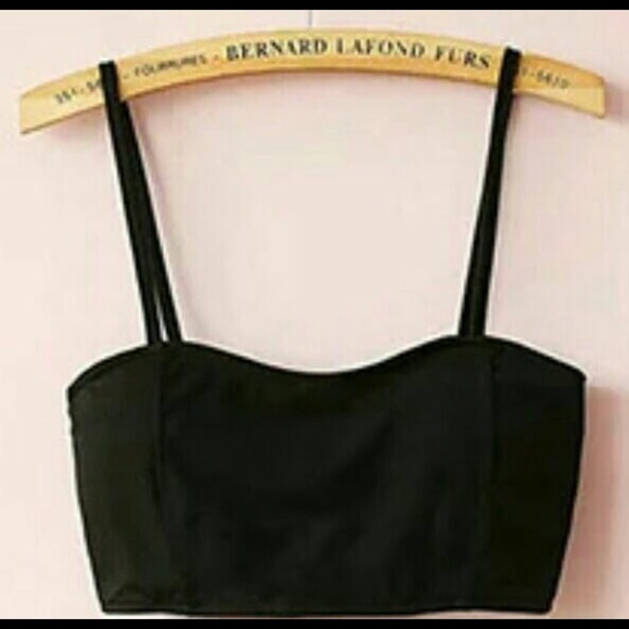 π2 different styleπ NEW Black Strappy Bralettes - Picture 4 of 4