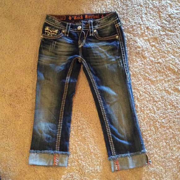 Rock Revival capris in size 24 - Picture 2 of 2