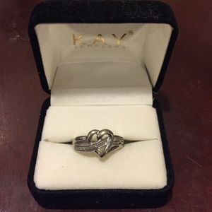 Heart ring from Kay jewelry