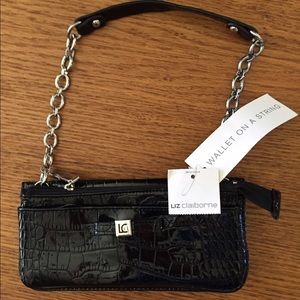 NWT Liz Claiborne Wallet in a String Purse