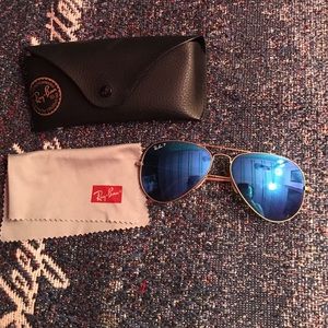 Ray ban aviators polarized