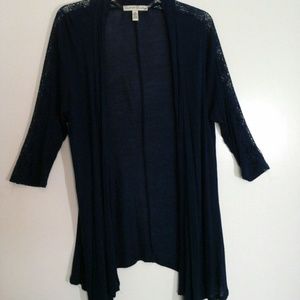Blue Lace Cardigan