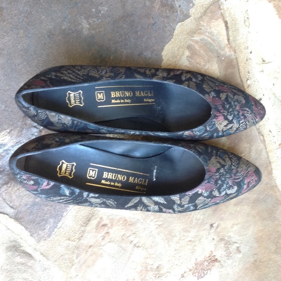 Slightly pointed Bruno Magli heels