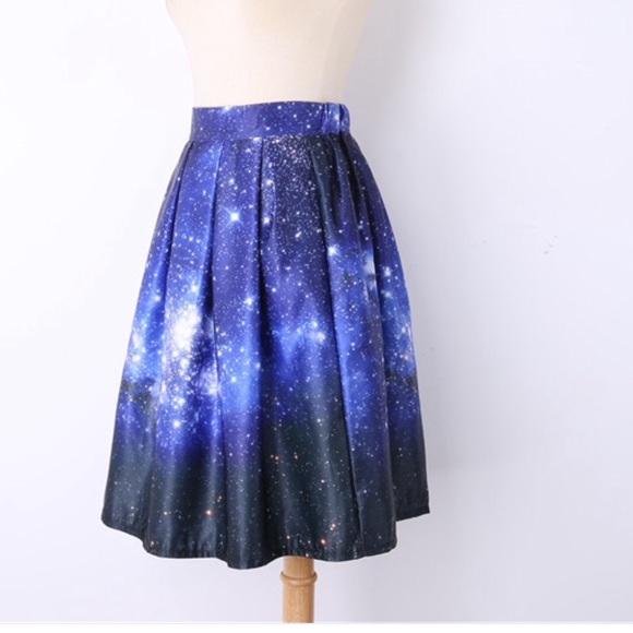 Galaxy Midi Skirt